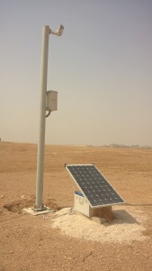 Solar power supply for camera systems